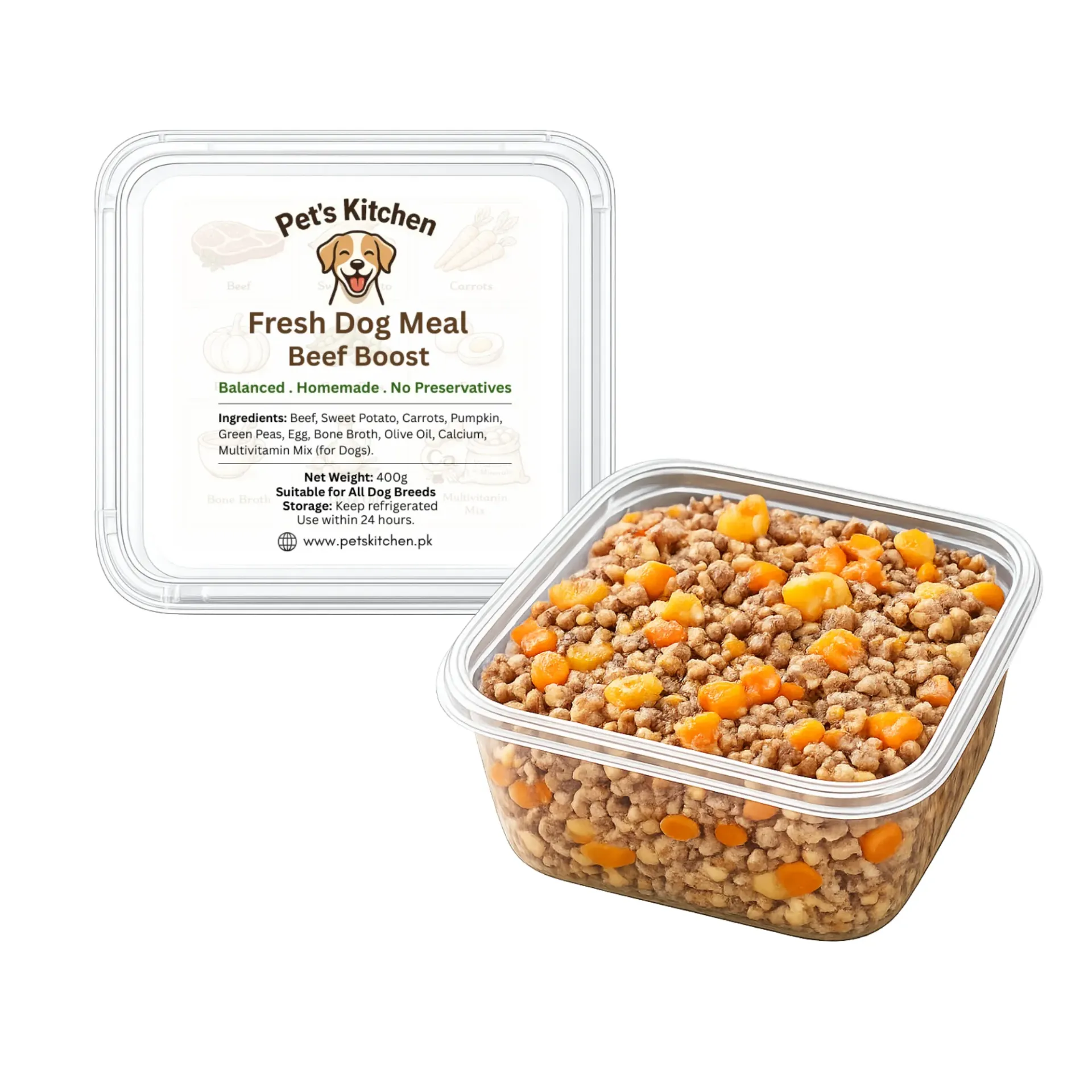 Beef Boost 400g Dog Food